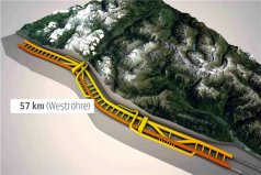 世界上最長的隧道，圣哥達(dá)基線隧道長57公里