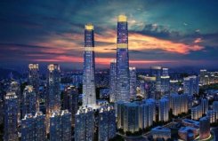 海南十大高樓排名，?？陔p子塔高達(dá)428米