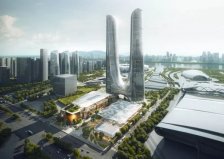 杭州十大高樓排名，綠地·城市之門高302.6米