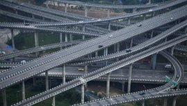 我國耗資最大最復雜的五座立交橋：導航都“崩潰”！