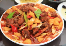 西北菜最受歡迎的十道菜品，新疆大盤雞排第一位